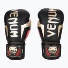 Venum Elite black/gold/red boxing gloves