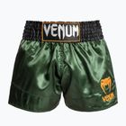 Venum Classic Muay Thai Menʼs Training Shorts green/gold/black