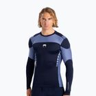 Men's training longsleeve Venum Tempest Rashguard navy blue/blue