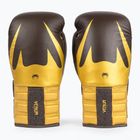 Venum Reverso Boxing Gloves chocolate/gold