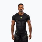 Venum Training Camp 4.0 Rashguard black/neo green men's training t-shirt