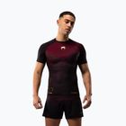 Venum Tactical XT Rashguards men's training t-shirt black/burgundy/gold