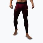 Men's training leggings Venum Tactical XT Spats black/burgundy/gold