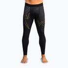 Men's training leggings Venum Serpenti Spats black/silver/gold