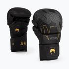 Boxing gloves Venum Serpenti Sparring black/silver/gold