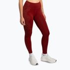 Women's training leggings Venum Serpenti burgundy/ivory