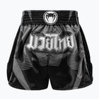 Men's training shorts Venum Adrenaline Muay Thai black/silver grey