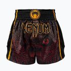 Men's training shorts Venum Quetzal Fury Muay Thai black/fury red/tangerine