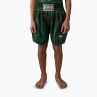 Children's training shorts Venum Attack Kids Boxing forest green/off white