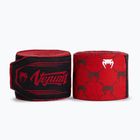 Boxing wraps Venum Monogram Hand Wraps Advanced 250 cm red