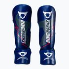 Shin and foot guards Venum Ringhorns Charger Shin navy blue/red