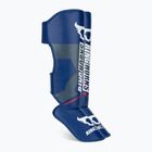 Shin and foot guards Venum Ringhorns Charger Shin navy blue/red