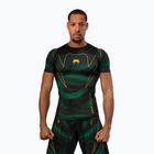 Men's rashguard Venum Matupa Short Sleeve black/green/gold