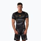 Men's rashguard Venum Matupa Short Sleeve black/grey/gold
