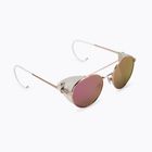 Women's sunglasses ROXY Blizzard 2021 shiny rose gold/white/ml sup pi