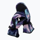Women's snowboard gloves ROXY Jetty 2021 niebieski/fioletowo/różowo/czarny