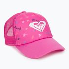 Children's baseball cap ROXY Sweet Emotions Trucker Cap 2021 pink guava star dance