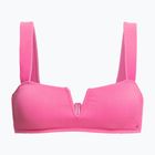 Swimsuit top ROXY Love The Coco V 2021 pink guava