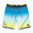 Quiksilver Surfsilk 16" children's swim shorts blue and yellow EQBBS03616-GDJ6