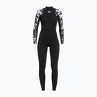 Women's wetsuit ROXY 3/2 Elite XT ST Printed FZ GBS 2021 true black/black flowers