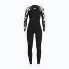 Women's wetsuit ROXY 4/3 Elite XT St Printed FZ GBS 2021 true black/black flowers