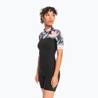 Women's wetsuit ROXY 2.0 Swell Series SS BZ QLCK 2021 anthracite paradise found s