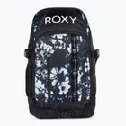 Women's snowboard backpack ROXY Tribute 2021 true black black flowers