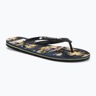 Quiksilver Molokai Air Flow men's flip flops black and yellow AQYL101318