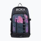 Women's ROXY Tribute 23 l true black pansy snowboard backpack