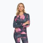 Women's thermal top ROXY Daybreak Top true black pansy pansy