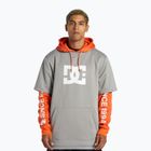 DC Dryden orange men's snowboard sweatshirt
