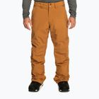 Men's Quiksilver Estate bone brown snowboard trousers
