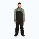 Men's Quiksilver Utility Bib snowboard trousers true black