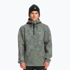 Quiksilver Shredder Hoodie tie dye true black snowboard sweatshirt
