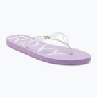 Women's ROXY Viva Jelly flip flops purple