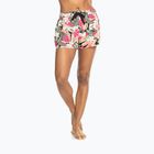 Women's ROXY Coastline Ride shorts anthracite palm song axs