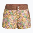 Women's ROXY New Fashion 2" root beer all about sol mini swim shorts