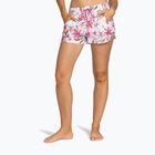 Women's ROXY Wave Printed 2 white happy tropical swim shorts