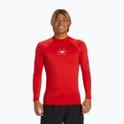 Men's Quiksilver Saturn UPF50 high risk red swimming longsleeve