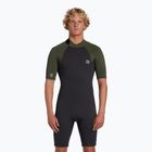 Men's Billabong 2mm Foil Back Zip Spring moss Swim Foam