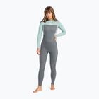 Women's swimming wetsuit ROXY 4/3 mm Prologue Back Zip GBS Wetsuit ice green