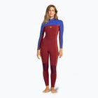 Women's wetsuit ROXY 4/3 Rise Chest Zip GBS pomegranate