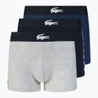 Lacoste boxer shorts 5H1803 BCK 3 pairs navy blue/white/silver china