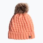 ROXY Blizzard Girl winter beanie peach pink