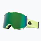 Quiksilver Storm black celery/green ml snowboard goggles