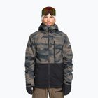 Men's snowboard jacket Quiksilver Mission Printed Block mountain spray canteen