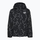 Children's snowboard jacket Quiksilver High In The Hood Printed high energy black reflective