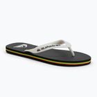 Men's Quiksilver Molokai black rasta flip flops