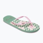 Women's ROXY Viva Stamp II sage flip flops