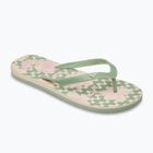 ROXY Tahiti VII green/pink women's flip flops